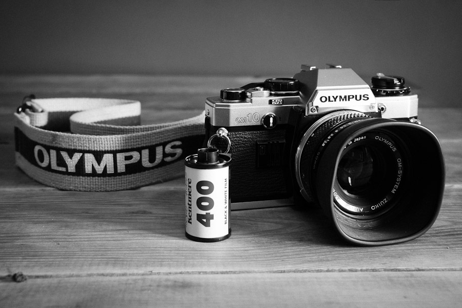 Olympus OM10 and Kentmere 400 Film
